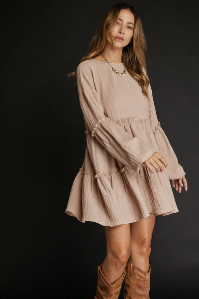 Ruffle Me Mini Dress