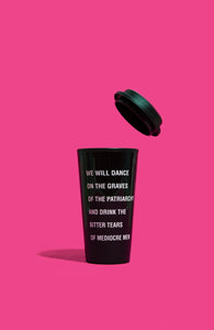 Mediocre Men Feminist Travel Mug