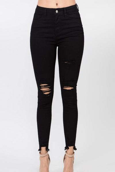 Sweet Child O' Mine Distressed Skinny Jeans