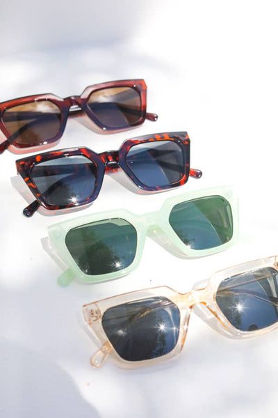 Snatched Square Frame Sunglasses – Hello Haq Boutique