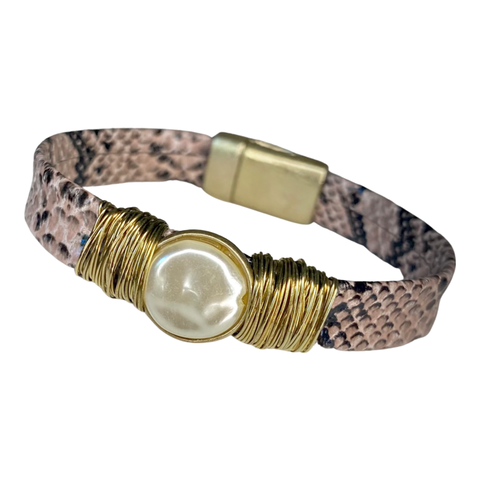 Wrapped Python Bracelet