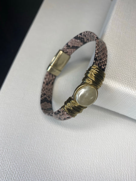 Wrapped Python Bracelet