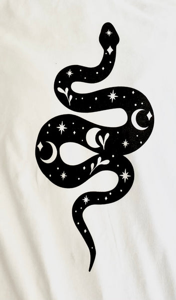 Celestial Snake Graphic Tee