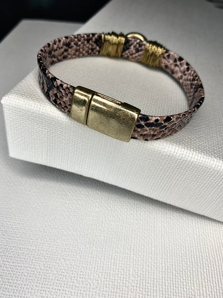 Wrapped Python Bracelet