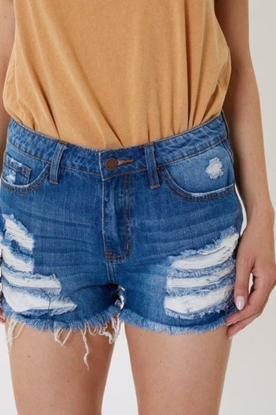 Beach Days Denim Shorts