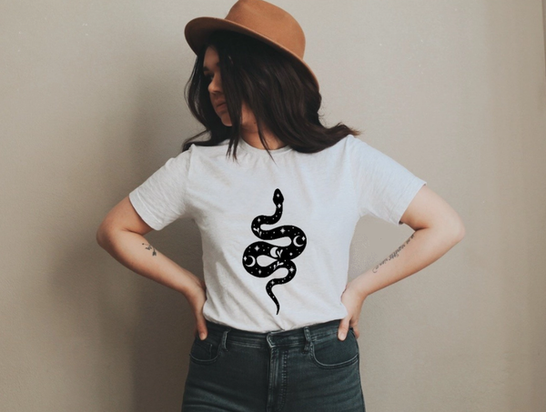 Celestial Snake Graphic Tee